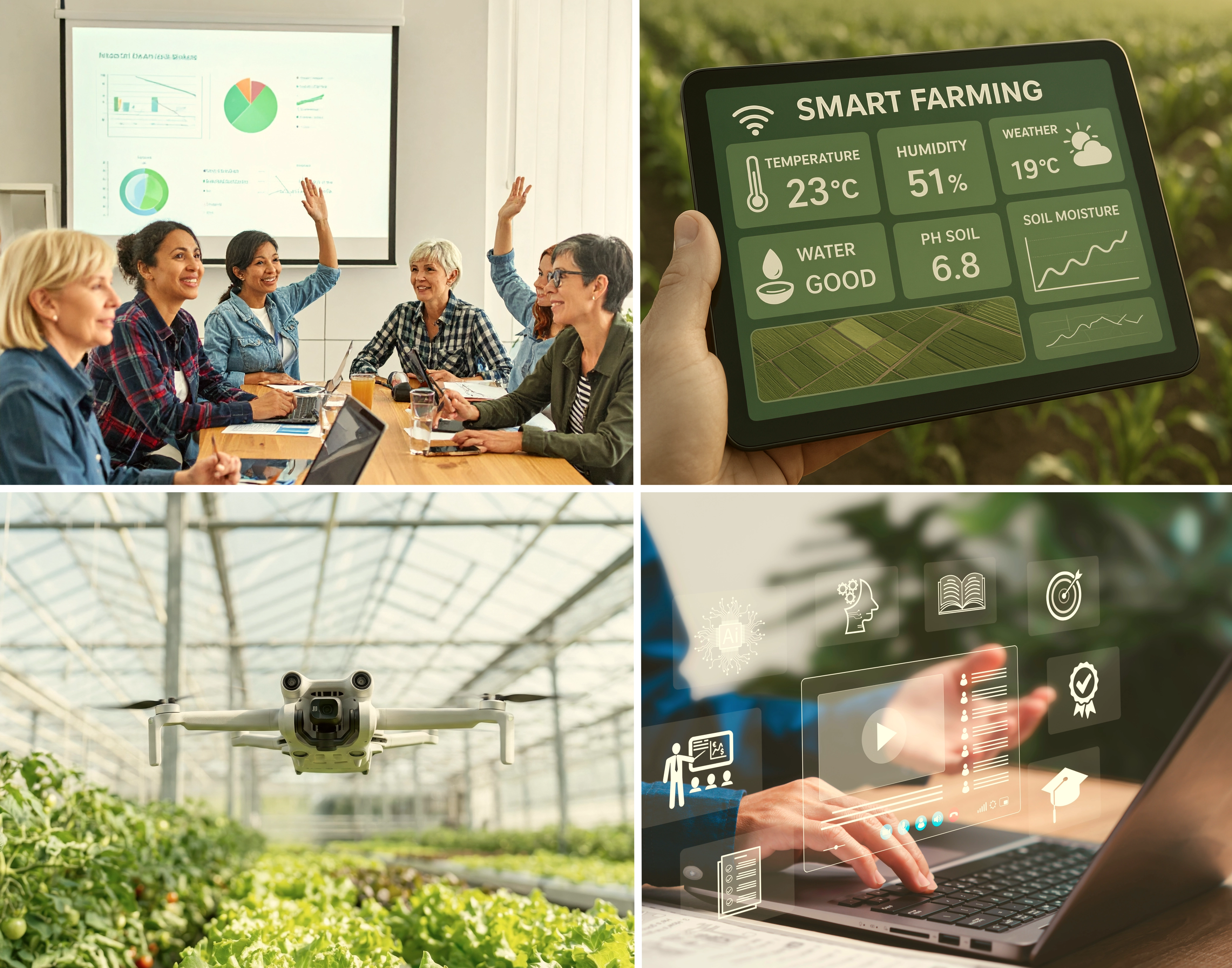 Laptop with Microsoft Office and Xero on a farm setting